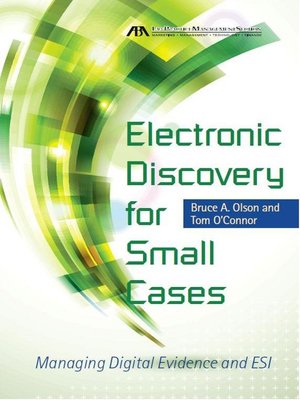 cover image of Electronic Discovery for Small Cases